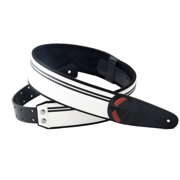 RightOn! Race-60 B&W Guitar Strap